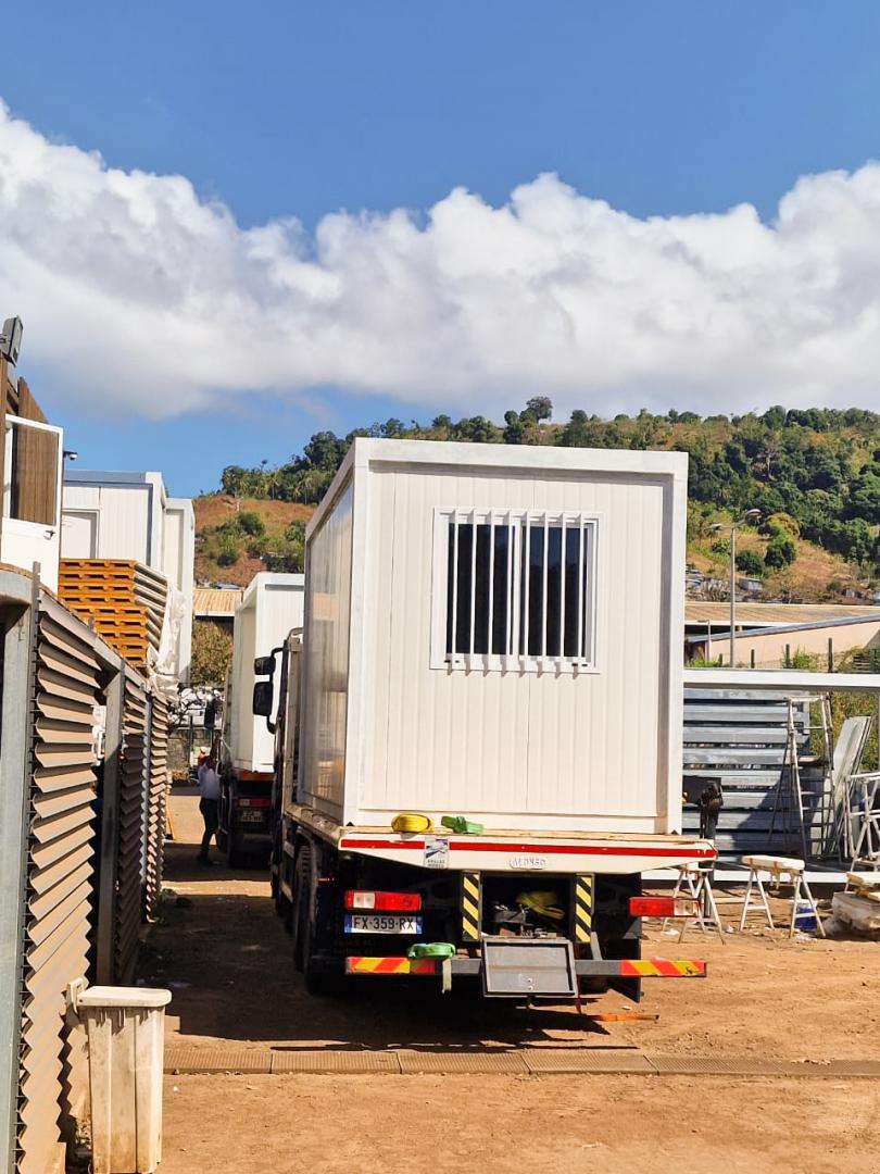 Base de vie modulaire La Réunion